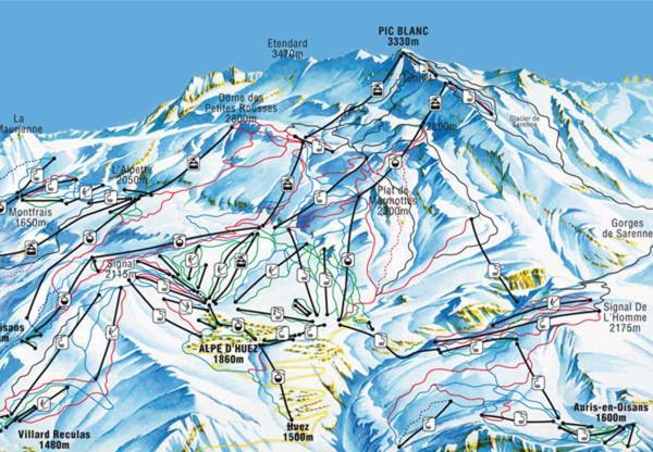 Residence Les Melezes Alpe d'Huez Eksteriør billede