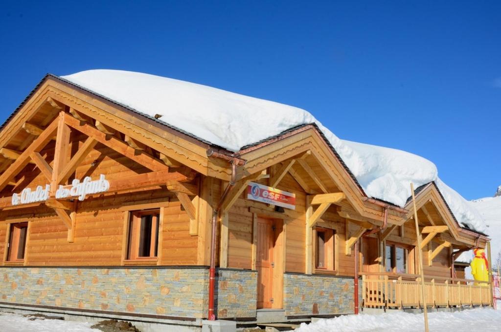 Residence Les Melezes Alpe d'Huez Eksteriør billede