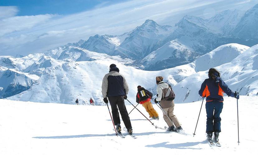 Residence Les Melezes Alpe d'Huez Eksteriør billede