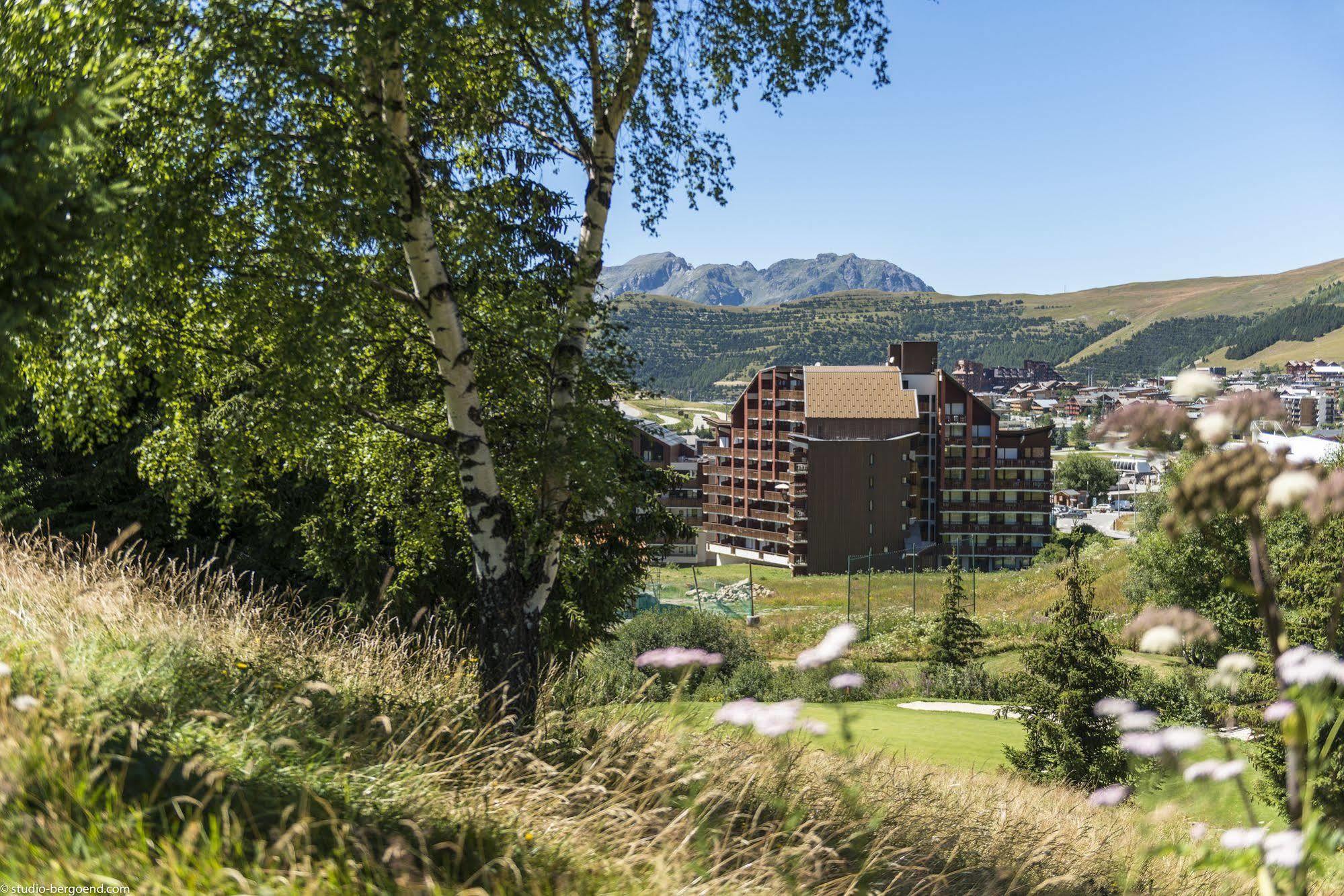 Residence Les Melezes Alpe d'Huez Eksteriør billede