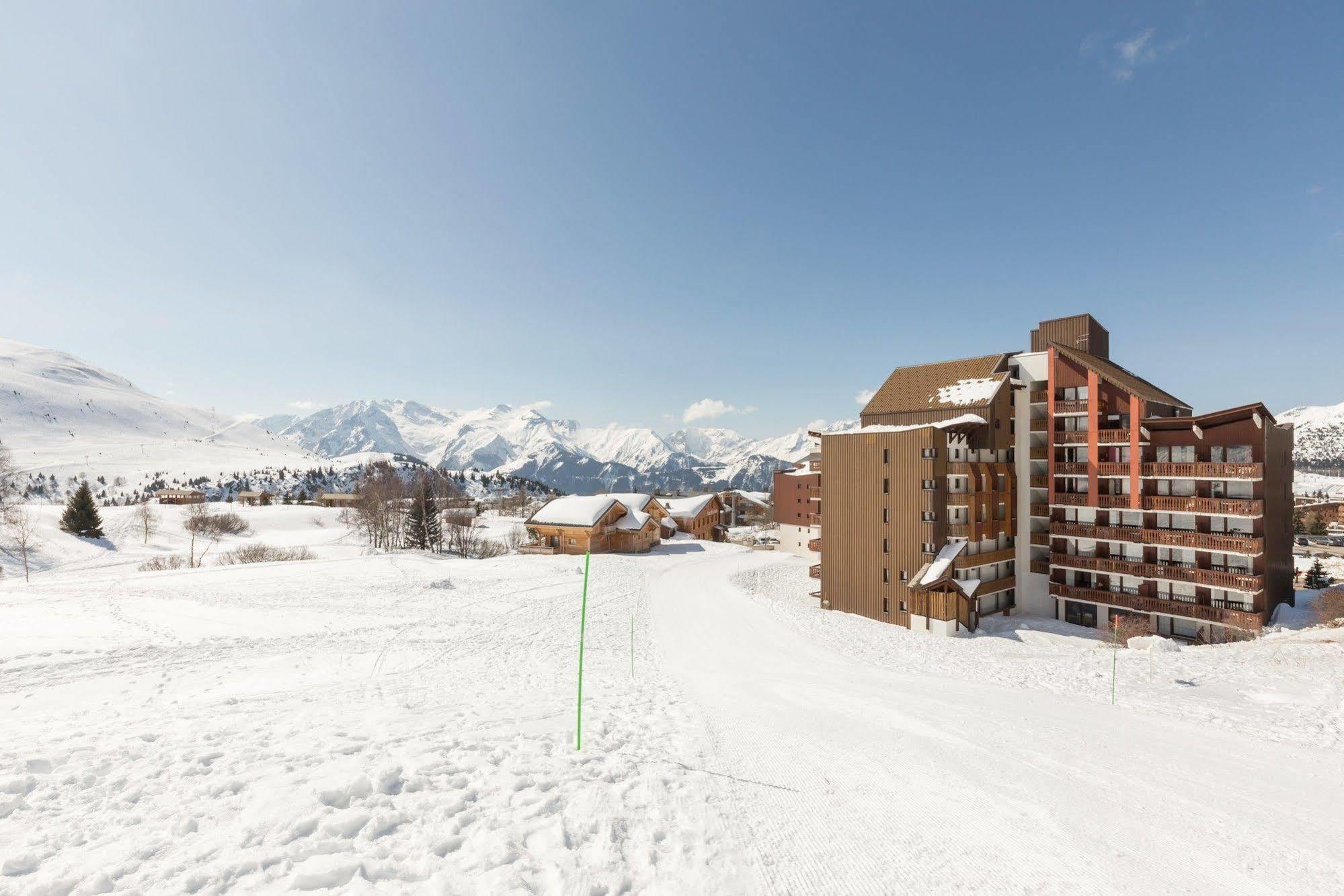 Residence Les Melezes Alpe d'Huez Eksteriør billede
